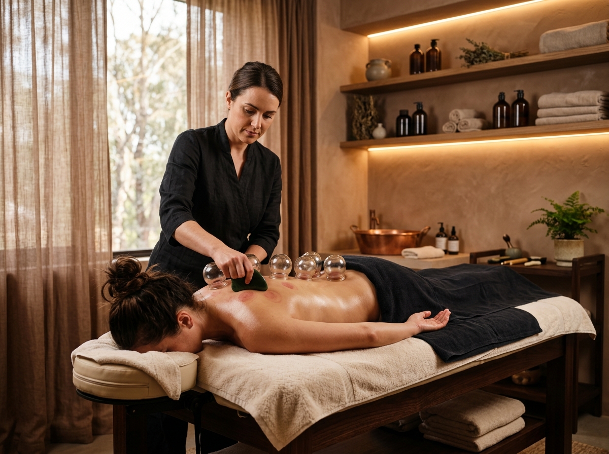 Therapeutic Fire Cupping and Gua Sha
