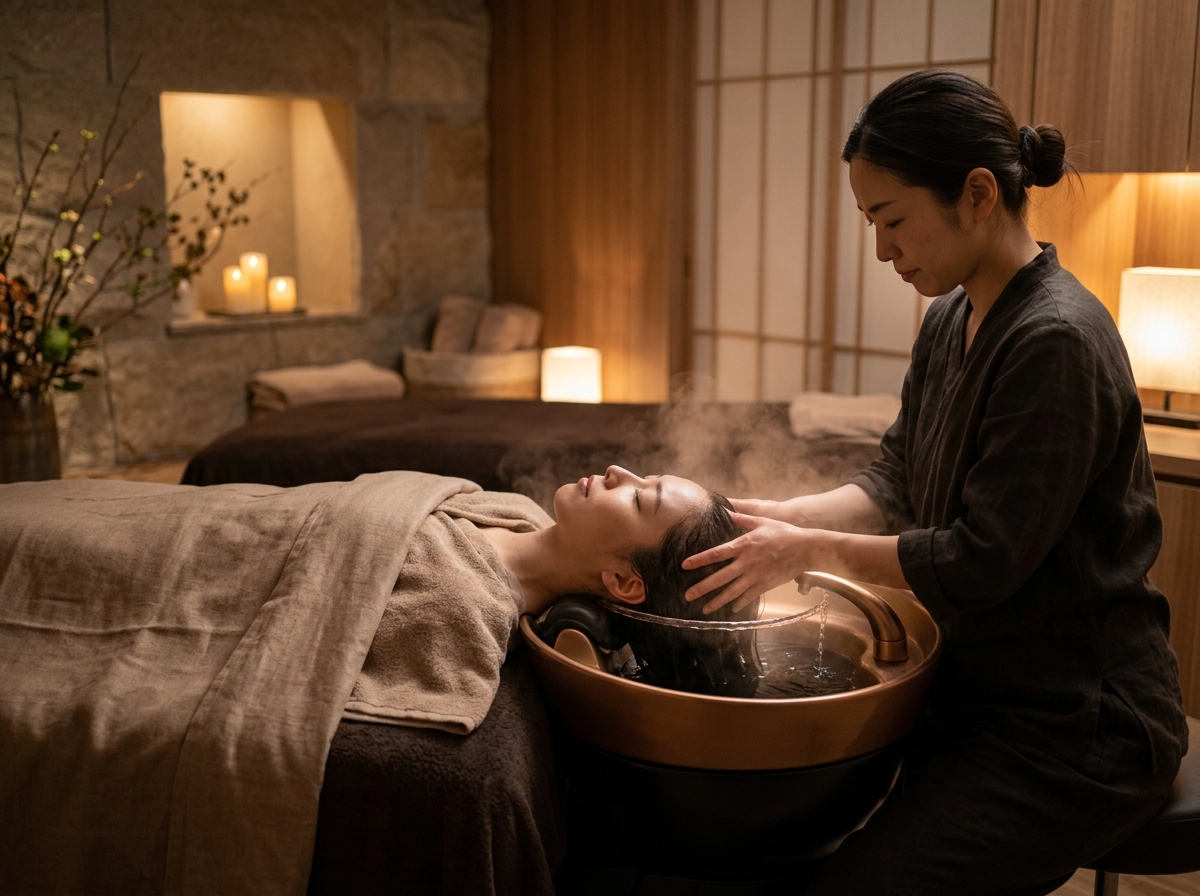 Japanese Zen Scalp and Head Spa